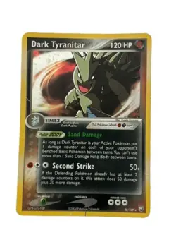 Pokemon TCG Dark Tyranitar EX Team Rocket Returns 20/109 Holo Exclusive - Image 1
