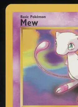 Mew 2000 Pokemon Black Star Promo #8 - NM - Image 3