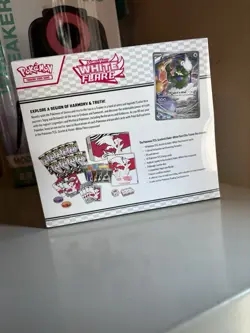 Pokemon Scarlet & Violet White Flare Elite Trainer Box Reshiram Tornadus - Image 2