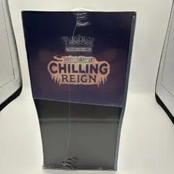 Pokemon Chilling Reign Elite Trainer Box Factory Sealed Small Rip - Image 5