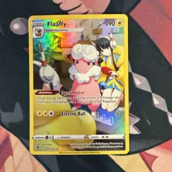 Pokemon TCG Flaaffy Silver Tempest Holo Card TG03/TG30 Ultra Rare - Image 1
