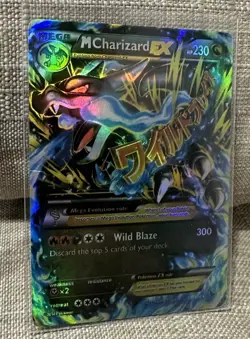 Pokemon M Charizard EX Ultra Rare Full Art Holo Flashfire 69/106 HP230 - Image 1