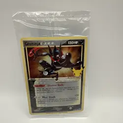 Pokemon TCG Greninja Gold Star SWSH144 - Celebrations Black Star Promo - Sealed - Image 1