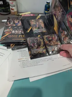 One Piece Card Game ENGLISH Premium Leader Collection SEALED/NEW - Image 1