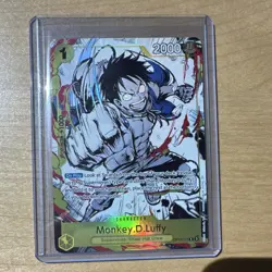 Monkey.D.Luffy One Piece Card Game Holo Character Card OP10-111 - Image 1