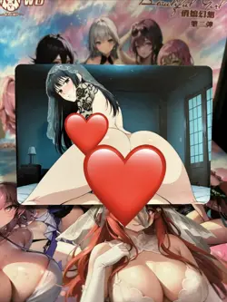 Non-Holo Beautiful Waifu Card Goddess Story CCG Anime Waifu Double Sided - Image 2