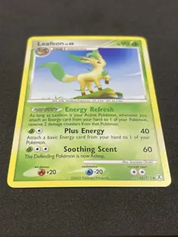 Pokemon Leafeon 45/111 Rising Rivals Uncommon Regular 2009 NM - Image 3