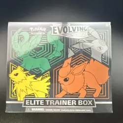 Pokemon Evolving Skies Elite Trainer Box Leafeon Umbreon Jolteon Flareon 2021 - Image 1