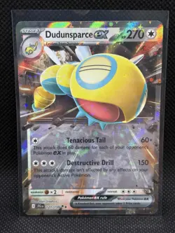 Pokemon TCG DUDUNSPARCE EX 121/159 SV Journey Together Double Rare - Image 1