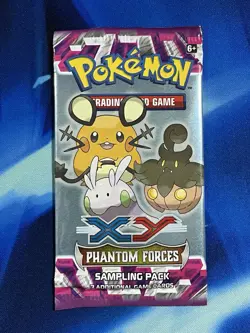 Pokemon XY Phantom Forces Sample Pack 3 Card Fun Pack Sampling Booster Pack Rare - Image 1