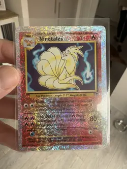 Ninetales "Fireworks" Reverse Holo 17/110 Legendary Collection WOTC Pokemon 2002 - Image 1