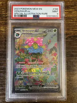 2023 Pokemon 151 198 Venusaur ex PSA 9 103318823 Graded Pokemon Cards - Image 1