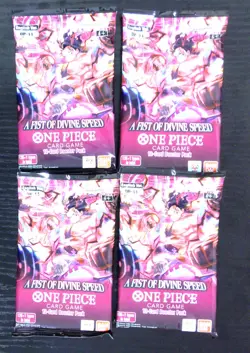A Fist Of Divine Speed Booster Pack x 4 One Piece Card Game OP-11 English OP11 - Image 1