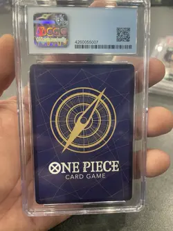 2022 One Piece CCG Sanji R Alternate Art Parallel OP01-013 Pristine CGC 10!! - Image 3