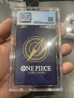 2022 One Piece CCG Sanji R Alternate Art Parallel OP01-013 Pristine CGC 10!! - Image 4