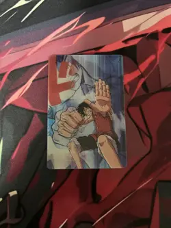 one piece grand log luffy 3d card - Image 1