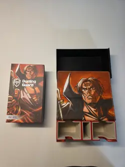Dueling Guard Card Deck Box Crimson Conqueror EV 2.5 Elite Series Box (Shanks) - Image 1