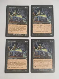 MTG Playset 4x Grave Defiler (Apocalypse/Black/U) - BGM - Image 1