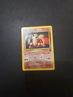 Pokemon TCG - Arcanine WoTC Black Star Promo 6 - Image 1