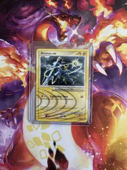 Pokemon Arceus AR6 Platinum Arceus Holo Rare 2009 - Image 1