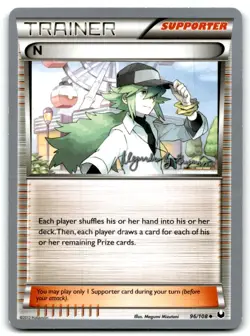 2012 Black & White - Dark Explorers Pokemon N Uncommon #96 - Image 1