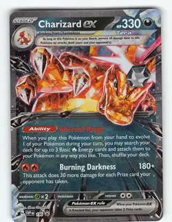 CHARIZARD EX 196 PROMO SCARLET & VIOLET POKEMON NM - Image 2