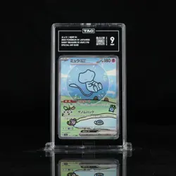 TAG 9 Pokemon TGC Special Rare Bubble Mew Ex 232/091 Paldean Fates - Image 1
