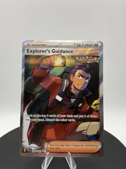 Pokemon Explorer's Guidance 200/162 SV05: Temporal Forces Holo - Image 3