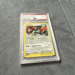 Pokemon Salamence Cosmos Holo 19/97 EX Dragon PSA 10 GEM MT - Image 1