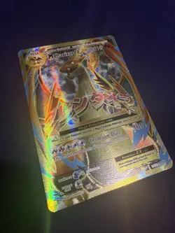 2016 POKEMON XY EVOLUTIONS #101/108 M CHARIZARD EX FULL ART ULTRA RARE - Image 1