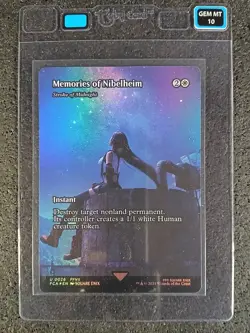 2025 Final Fantasy MTG Memories of Nibelheim Foil U 0026 - Taby Card™ GEM MT 10 - Image 1