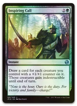 Inspiring Call #169 (Foil) (NM) Iconic Masters IMA Magic MTG - Image 1