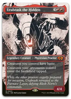 Urabrask the Hidden #23 (NM) March of the Machine MUL Magic MTG - Image 1