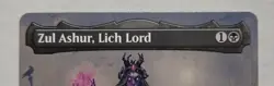 Zul Ashur, Lich Lord (Borderless) Foundations Regular - Image 2