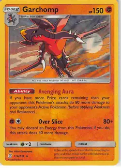 Garchomp 114/236 Holo Rare Unified Minds Pokemon MP - Image 1