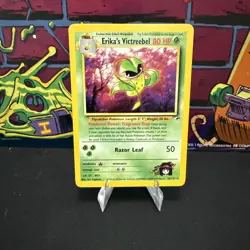 Erika's Victreebel Pokemon TCG Gym Heroes 26/132 Non Holo Rare NM Near Mint - Image 1