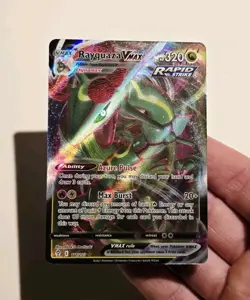 Pokemon Rayquaza VMAX 111/203 Evolving Skies Ultra Rare Holo NM - Image 3