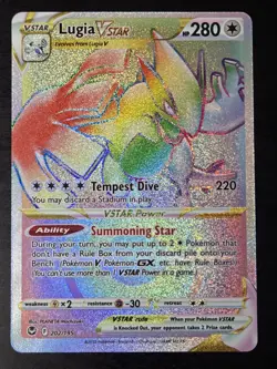 Lugia VSTAR 202/195 - Silver Tempest - Secret Rare - Pokemon - Image 1