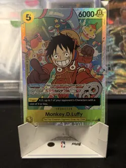 Monkey.D.Luffy OP07-109 - One Piece TCG (PRB-02) SR Super Rare NM English Foil - Image 1