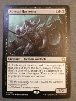 Abyssal Harvester Foundations Regular NM R 0054 - Image 1