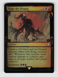 Wake the Dragon (Showcase Scrolls)*Foil* LTC 484 NM - Image 1