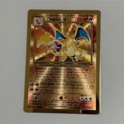 Pokemon Charizard Celebrations Metal Holo Promo Card 004/102 - Image 1