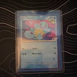 Pokemon Squirtle 70 HP MY FIRST BATTLE - Image 1