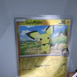 Ethan's Pichu 071/182 Sv10: Destined Rivals Reverse Holo Pokemon TCG NM - Image 2