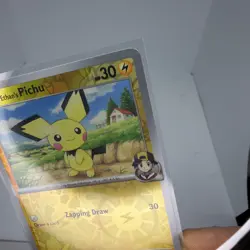 Ethan's Pichu 071/182 Sv10: Destined Rivals Reverse Holo Pokemon TCG NM - Image 3