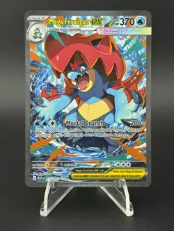 Pokemon TCG Ascended Heroes Mega Feraligatr EX 274/217 SIR - Image 1