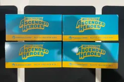 4x Pokemon TCG: Mega Evolution - Ascended Heroes POKEMON CENTER ETB W/ Case - Image 4