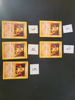 1999 Pokemon Base 1st Edition #36 Magmar - Image 4