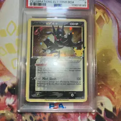 2021 POKEMON SWSH BLACK STAR PROMO #144 GRENINJA-GOLD STAR PSA 9 - Image 2