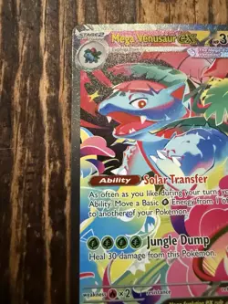 Mega Venusaur EX SIR 177/132 Mega Evolution English Pokemon TCG Mint/NM 9.010.0 - Image 3